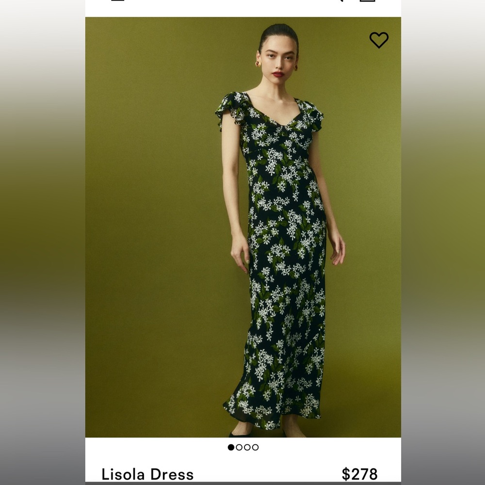 Reformation Lisola Dress in Aroma Print